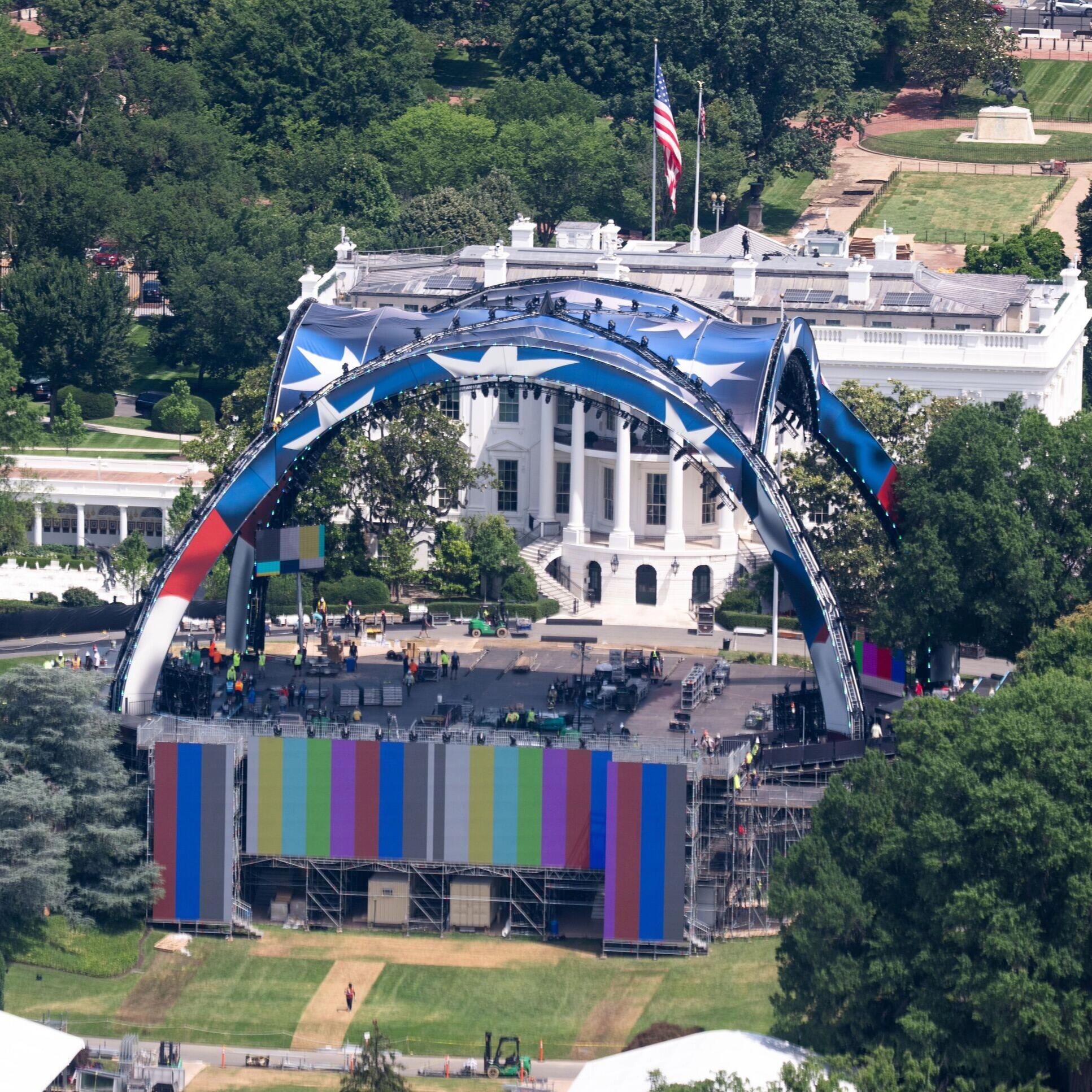 Is the White House UFC fight legal?
