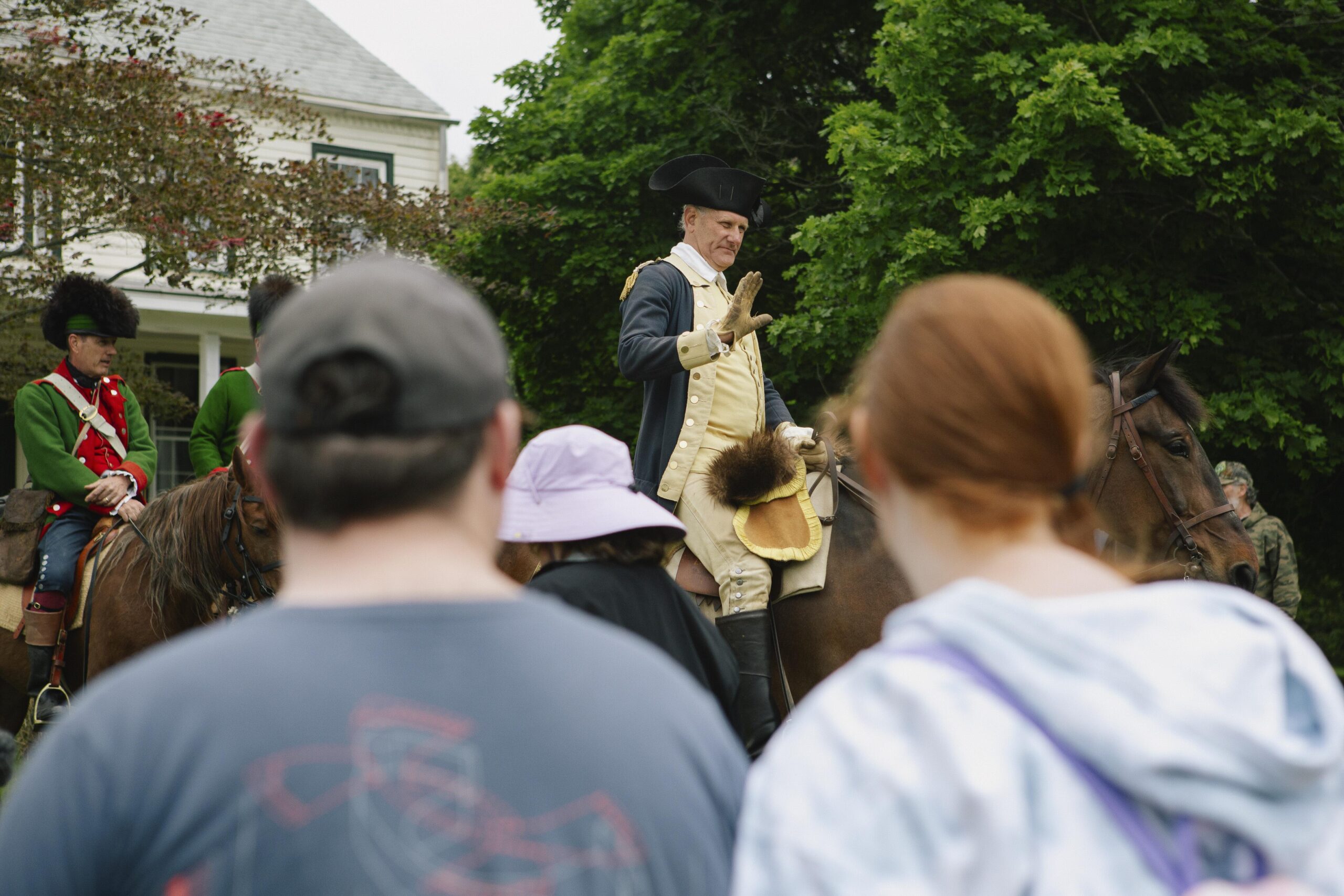 What would George Washington say? It’s a busy year for people who portray him
