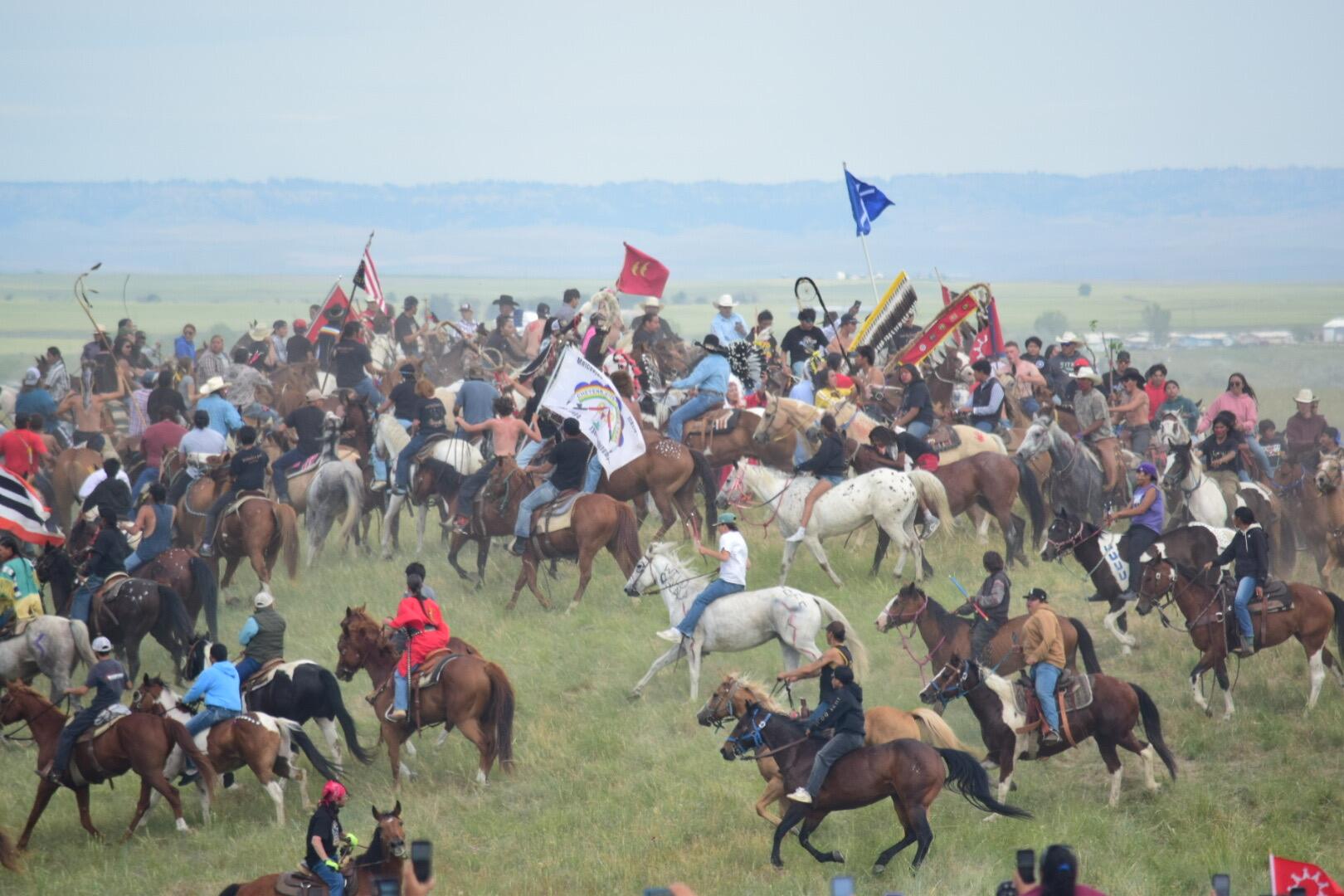 Native Americans celebrate victory at the Battle of Little Bighorn, 150 years later